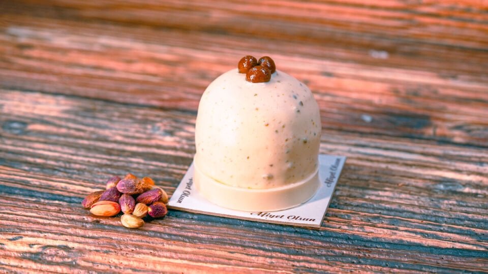 Çikolata Fıstıklı Yaş Pasta